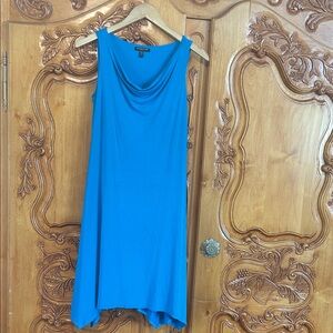 Eileen Fisher Vibrant Blue Midi Dress